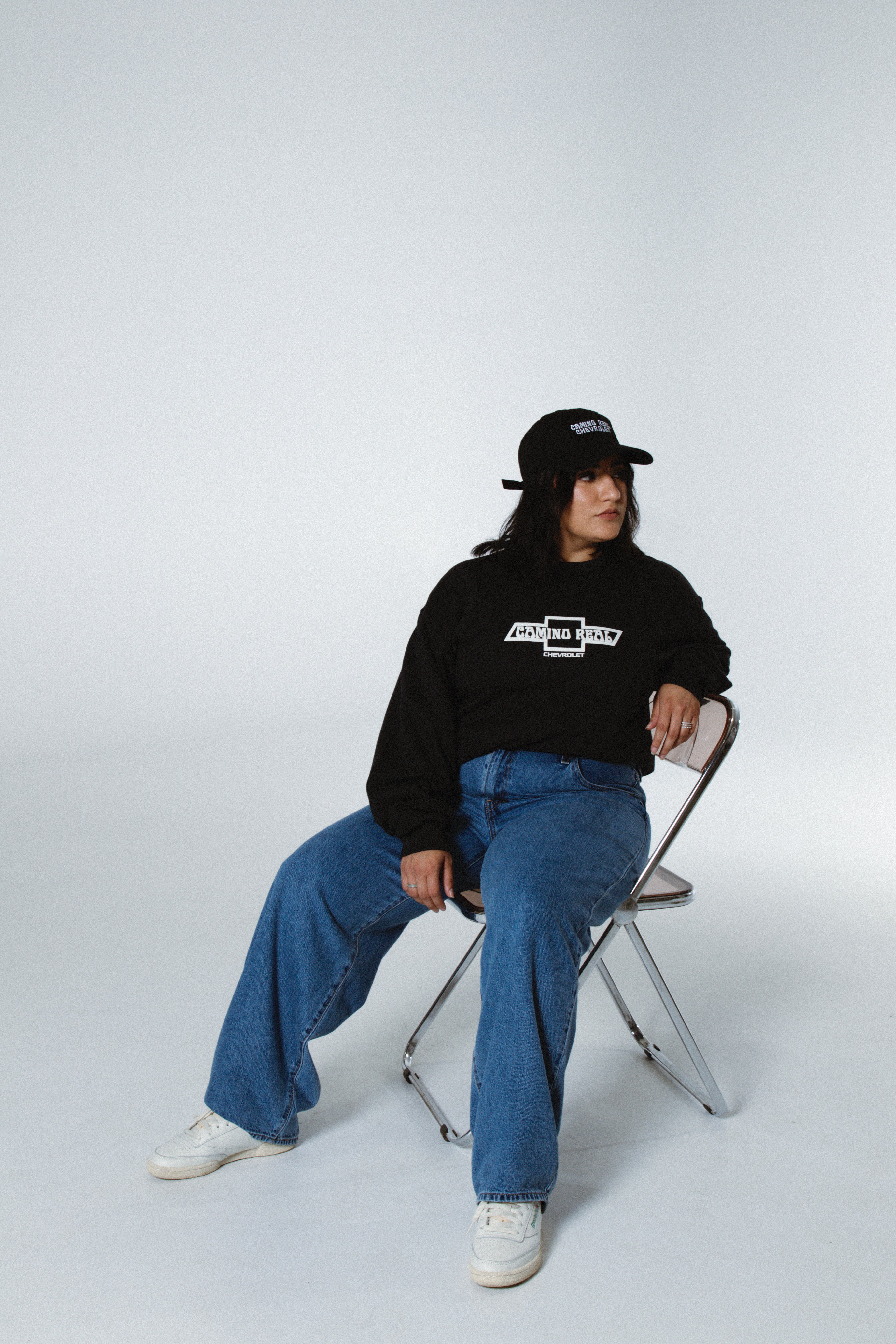 CLASSIC CAMINO REAL CHEVY DAD HAT (Black)