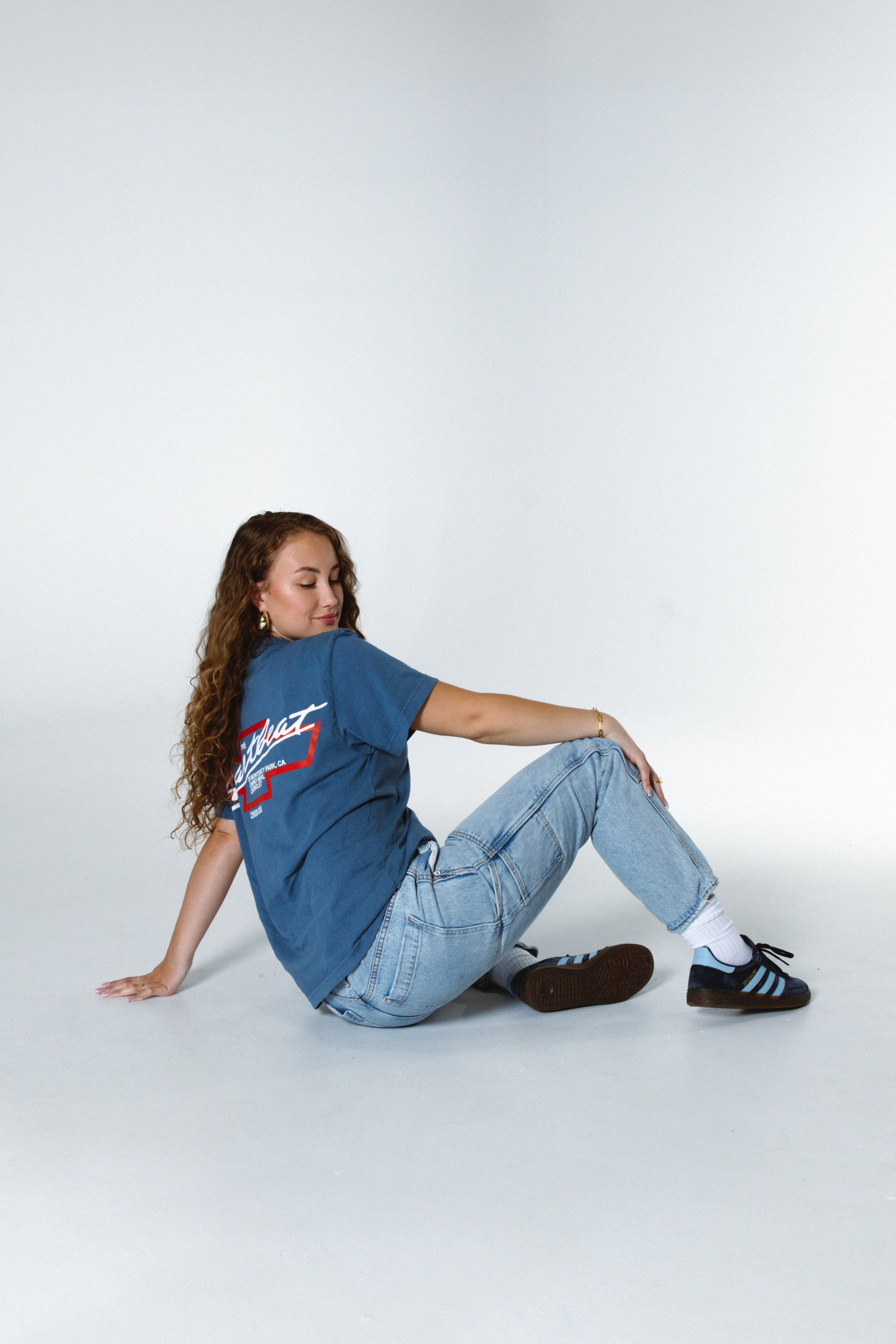HEARTBEAT OF MONTEREY PARK CHEVY TEE (Vintage Blue)