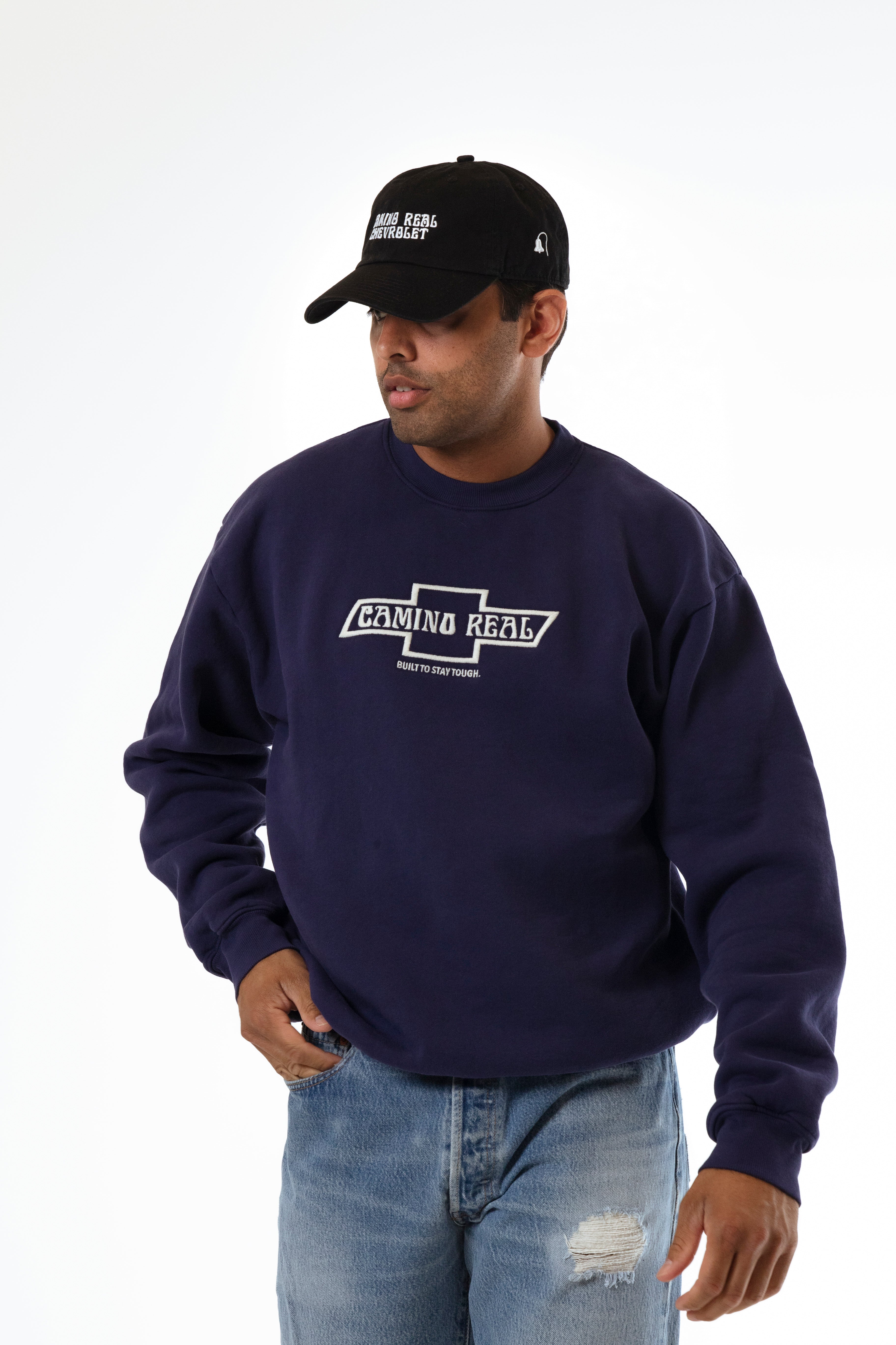 Built to Stay Tough Crewneck (Navy)