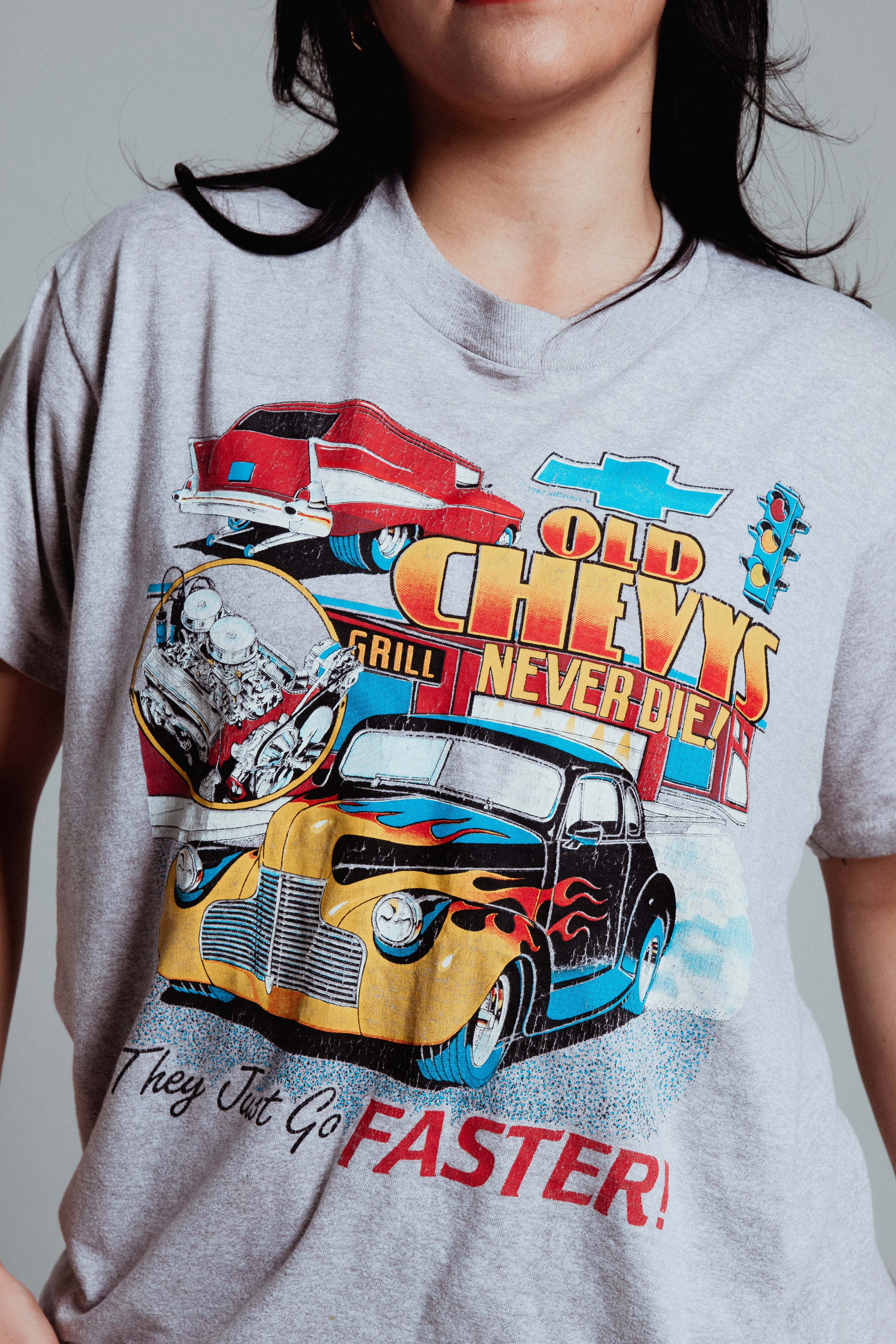 OLD CHEVYS NEVER DIE TEE