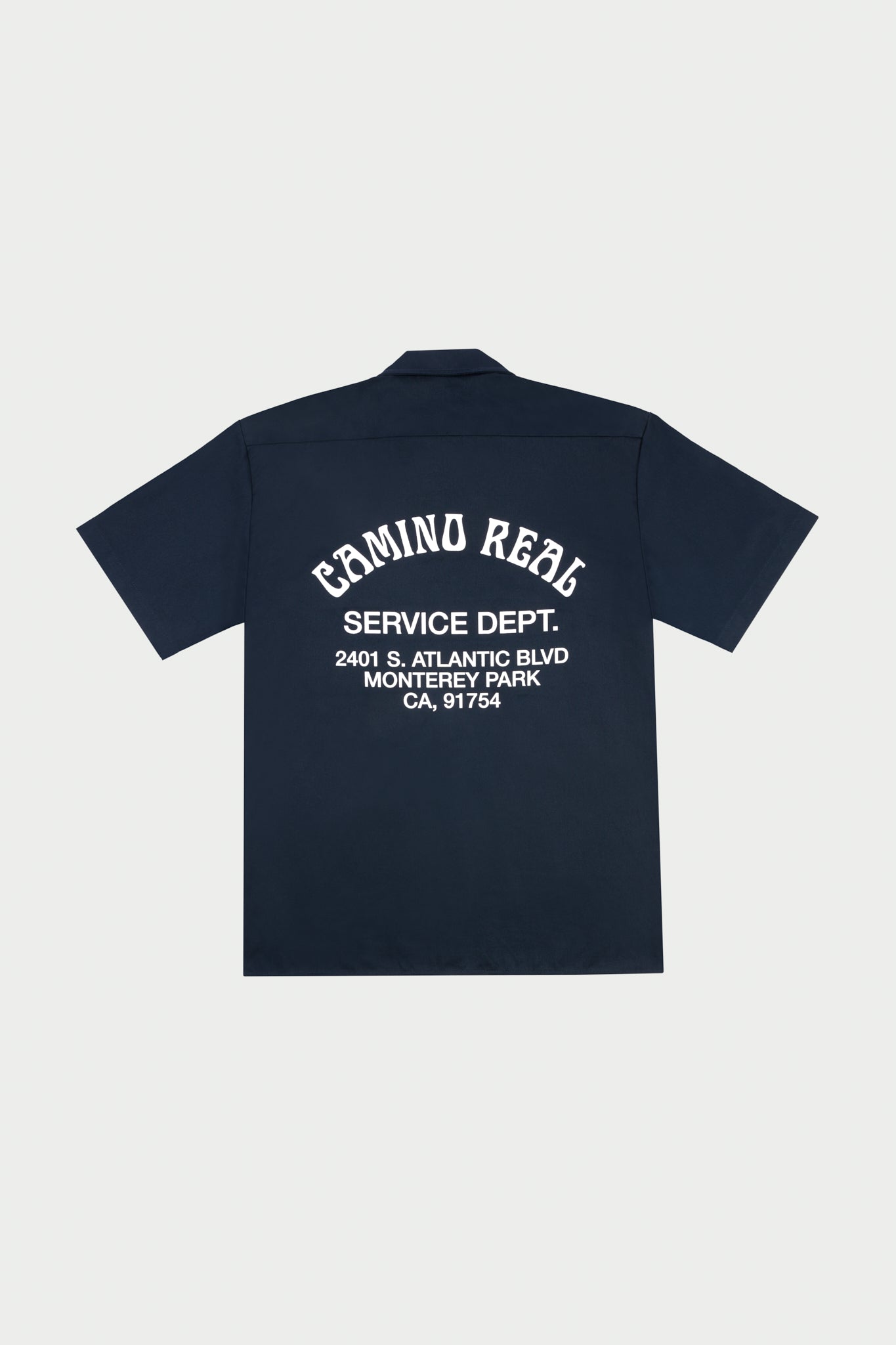 CAMINO REAL CHEVY SERVICE DEPT. SHIRT (Navy)