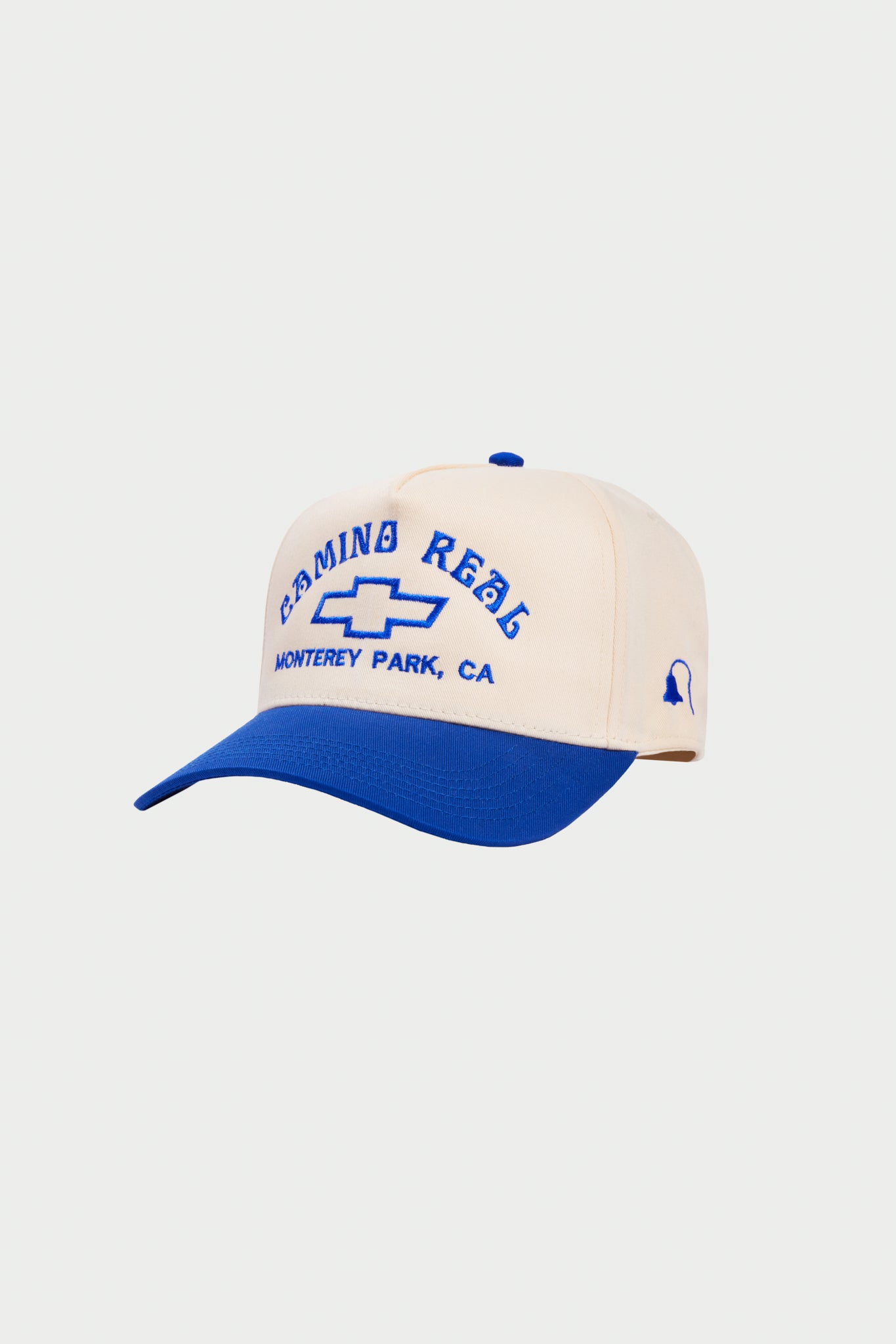 CAMINO REAL CHEVY TWO-TONEDS SNAPBACK HAT (Royal/Natural)