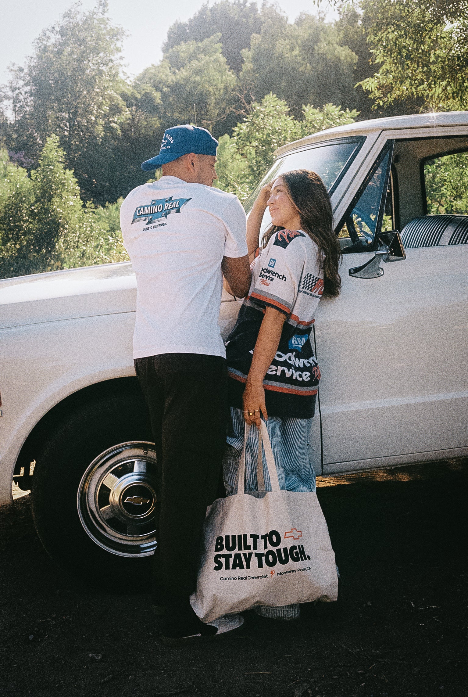 Built to Stay Tough White Tee