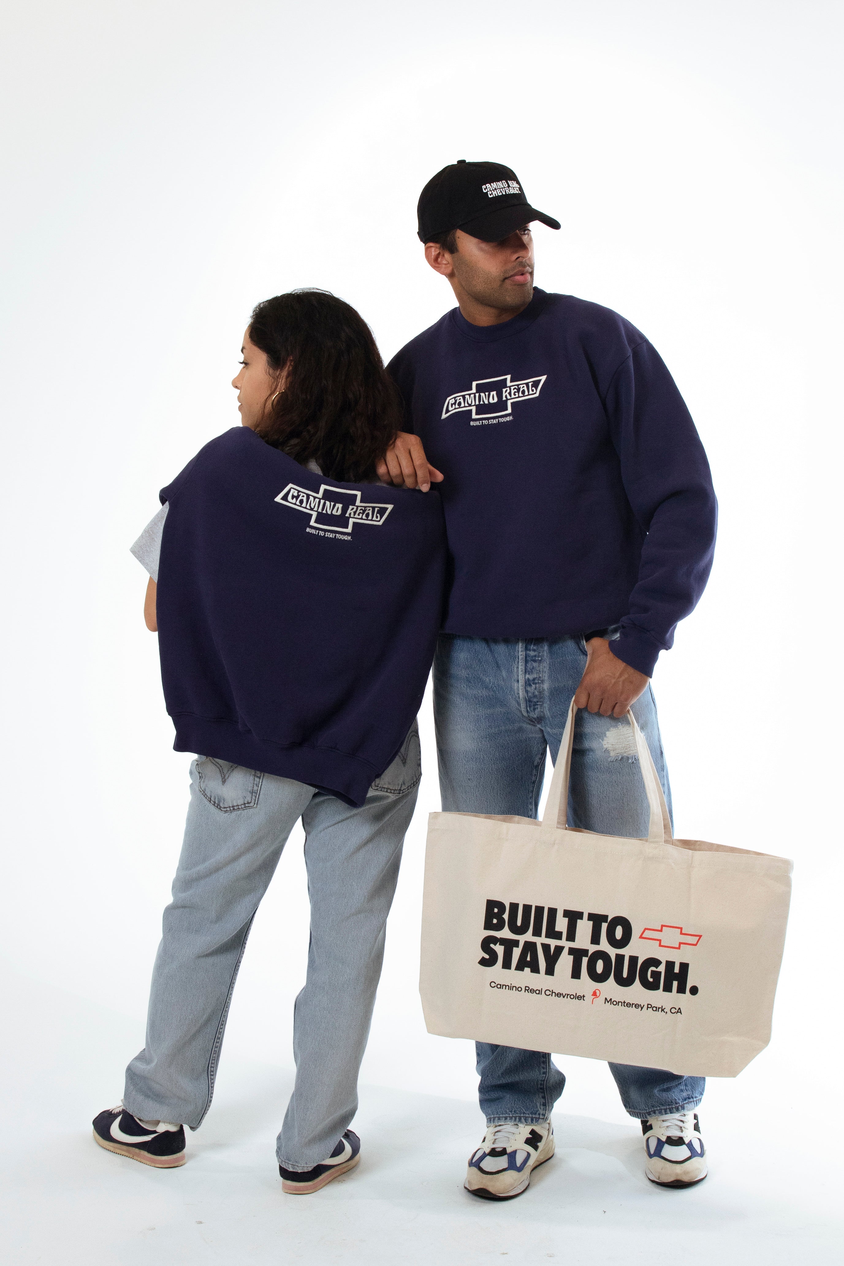 Built to Stay Tough Crewneck (Navy)