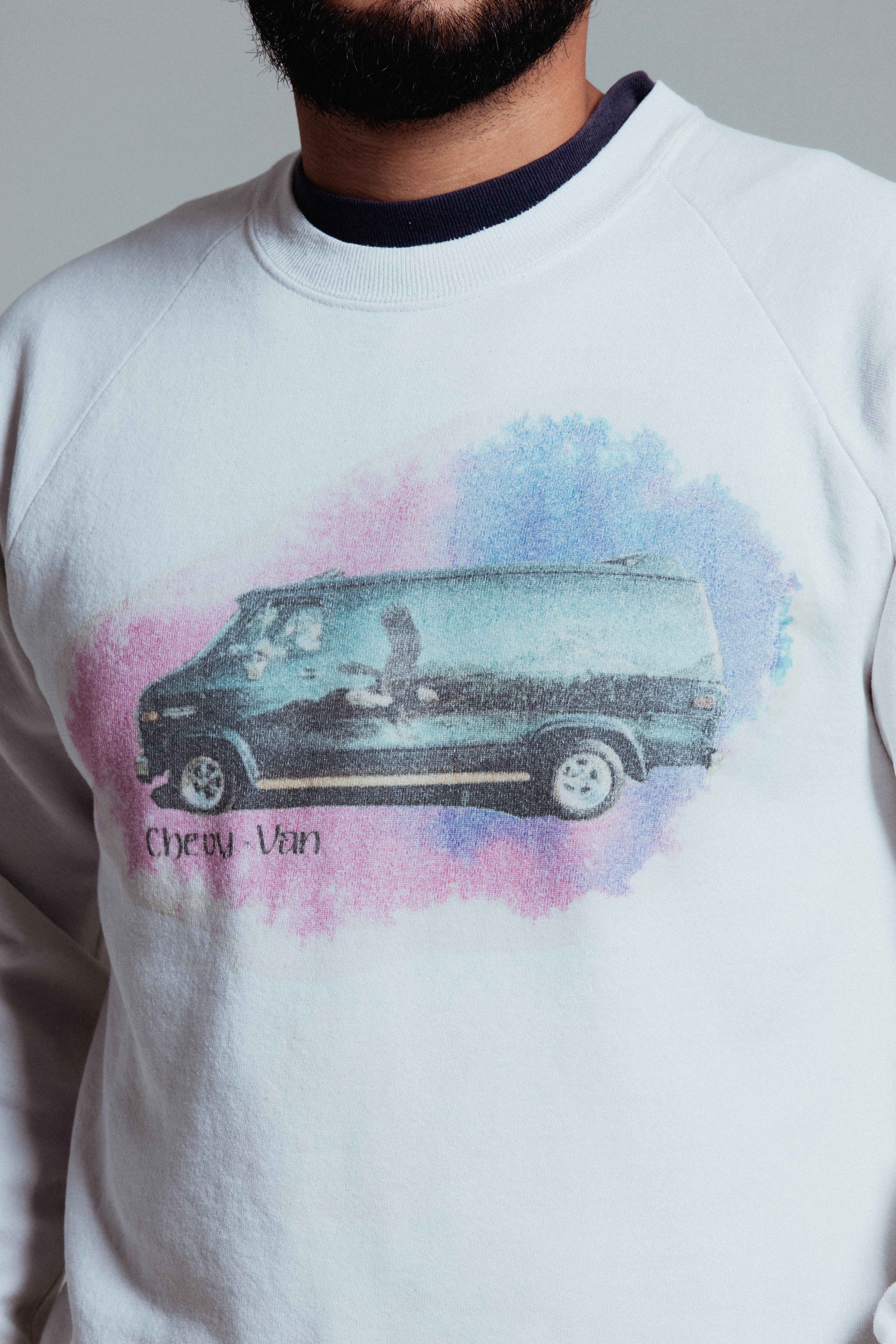 70S CHEVY VAN CREWNECK